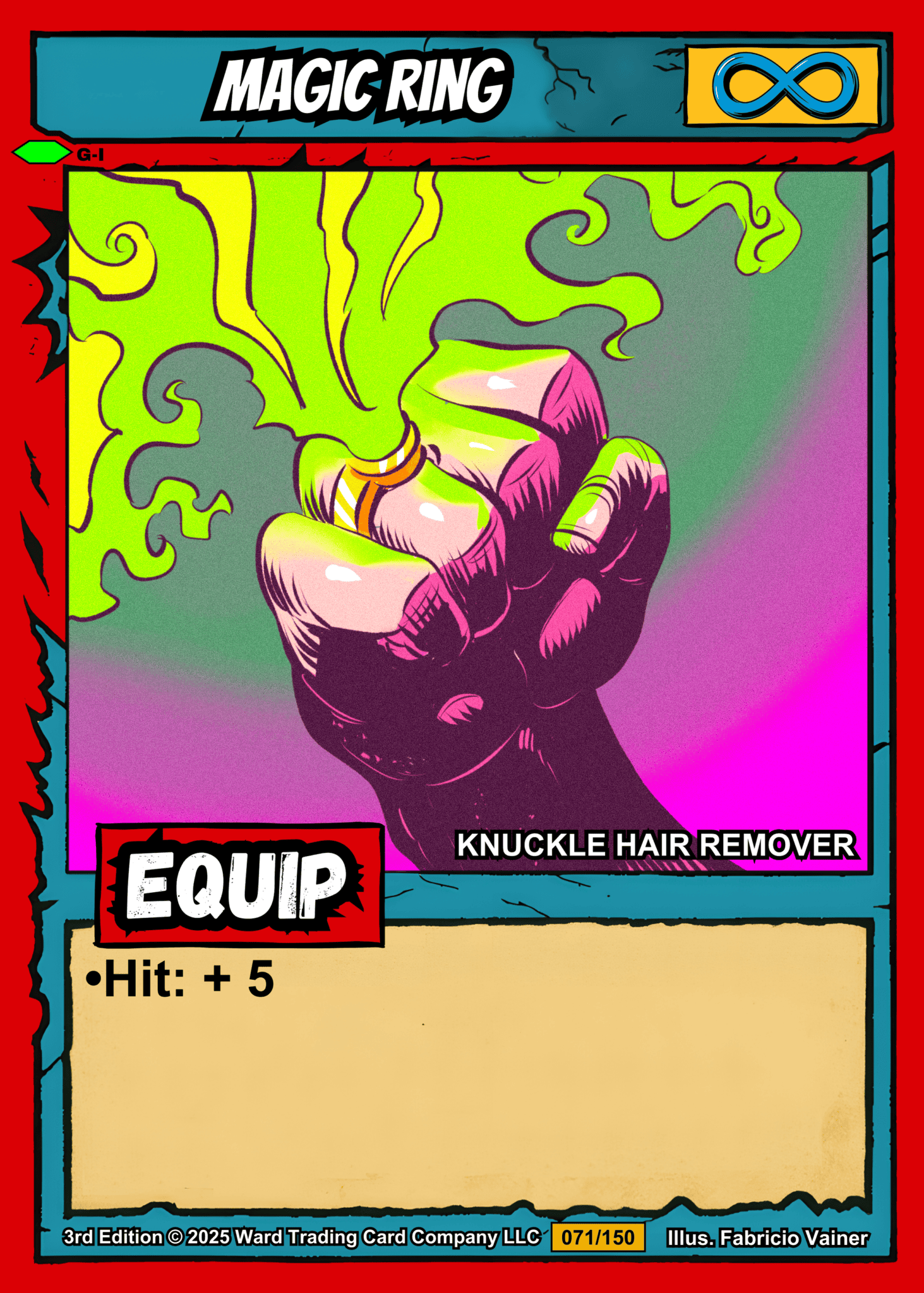Magic Ring - Ward Trading Card Game